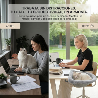 Cama Escritorio para Gatos