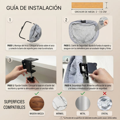Cama Escritorio para Gatos